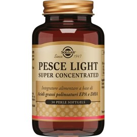 Solgar PESCE LIGHT SUPER CONCENTRATED – EPA 360 mg + DHA 240 mg per perla, 30 softgel