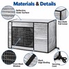 Outdoor Air Conditioner Cover with UV Protection, Water-Resistant Foil-Style Fabric,