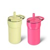 2-Pack Bundle: BrüMate Leap 12oz Kids Straw Tumbler | 100%