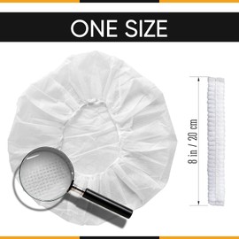 KIBERTIC - 300 pcs Disposable Hair Net, Hair Nets for Food Service Workers, Disposable Hairnets for Foodservice, Kitchen Hair Nets - Bouffant Caps Disposable Elastic