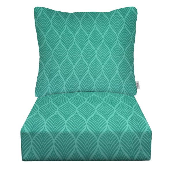 RSH DECOR: Deep Seating Cushion with Pillow Back | 23”