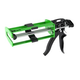 Albion Engineering Company B26T400 400 Series B-Line Manual Multi-Component Cartridge Epoxy Adhesive Gun, 1:1 Ratio (200 x 200 ml) & 2:1 Ratio (200 x 100 ml), Black/Green