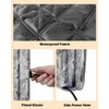 Winter Forest Indoor Air Conditioner Cover for Window Units, Shabby