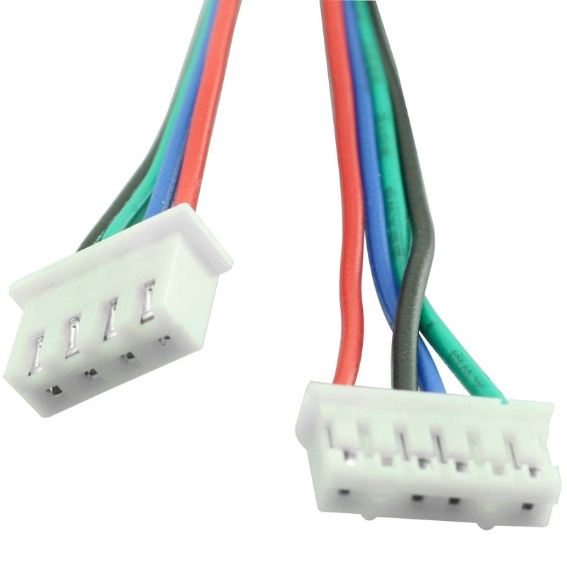 SQXBK 6 conectores de cable de terminal blanco HX2.54 de