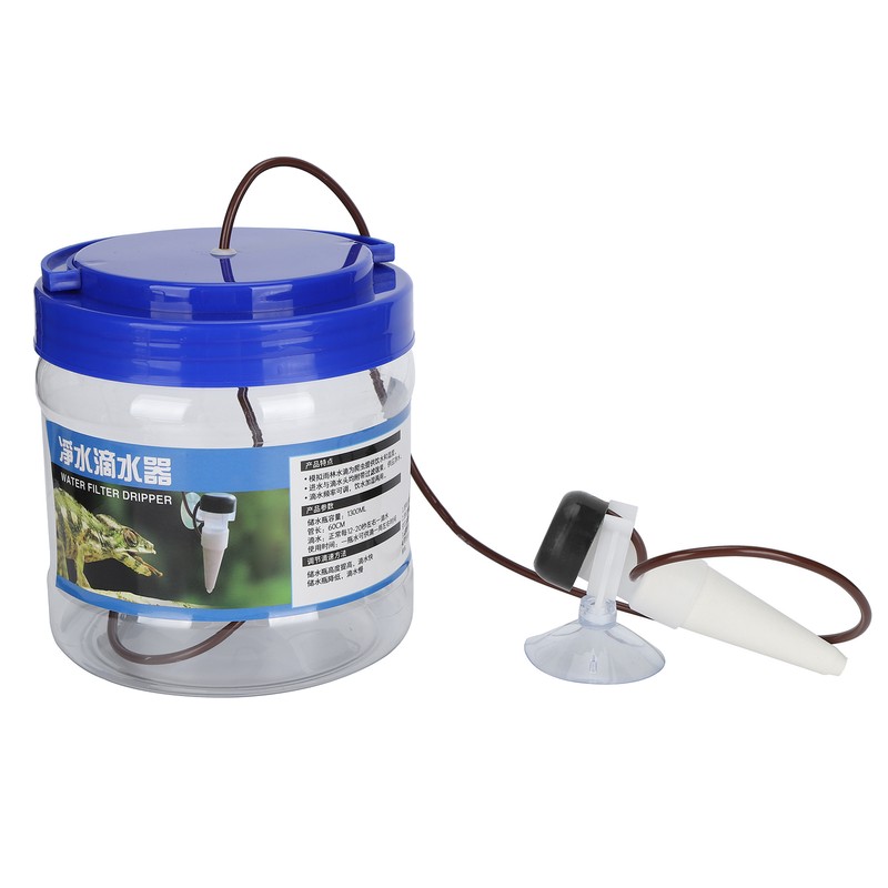 Reptile Water Dripper Kit Plants Irrigation Devices Reptile Humidifier Watering