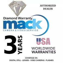 MACK 3YR Diamond Warranty for Digital Still, Video, Lens, Flash Under $500 #1303