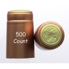 Bronze PVC Shrink Capsules-500 Count
