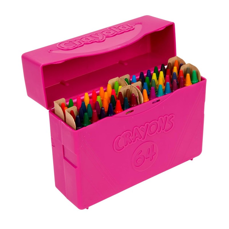 Crayola Crayon Box (64 Count), With Limited Edition Colors &
