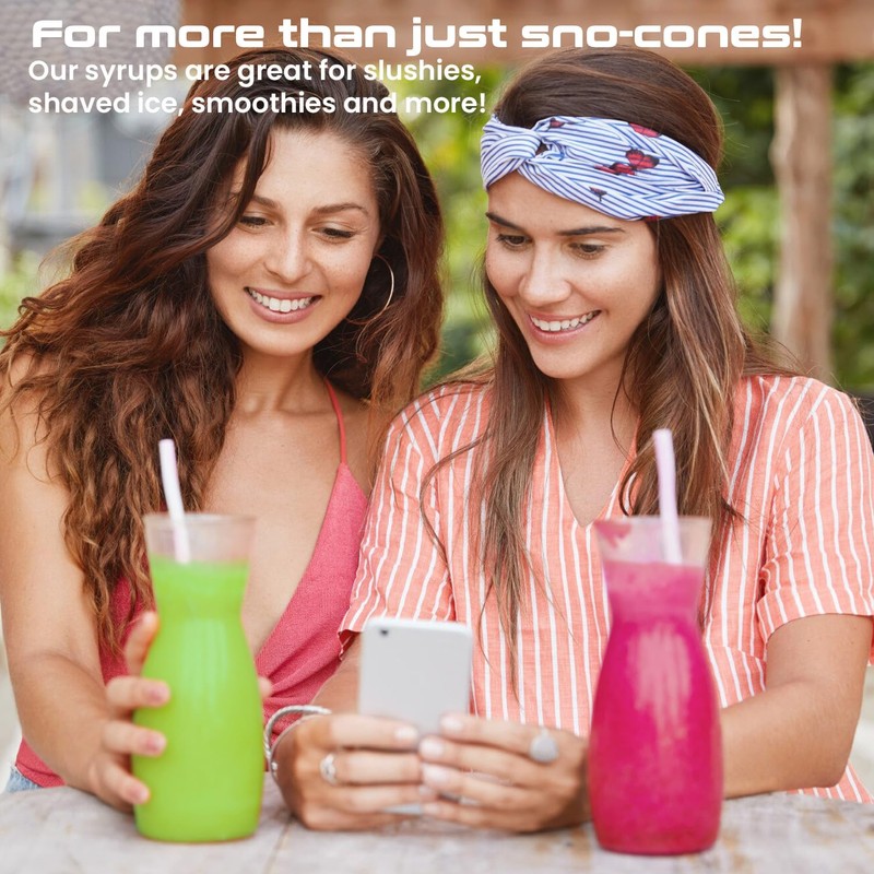 Concession Express Pure Cane Sugar Sno-Cone Syrup w/pump (Blue Raspberry)