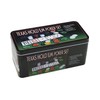 Poker Game Set with Metal Box Complete Fiches + Cards