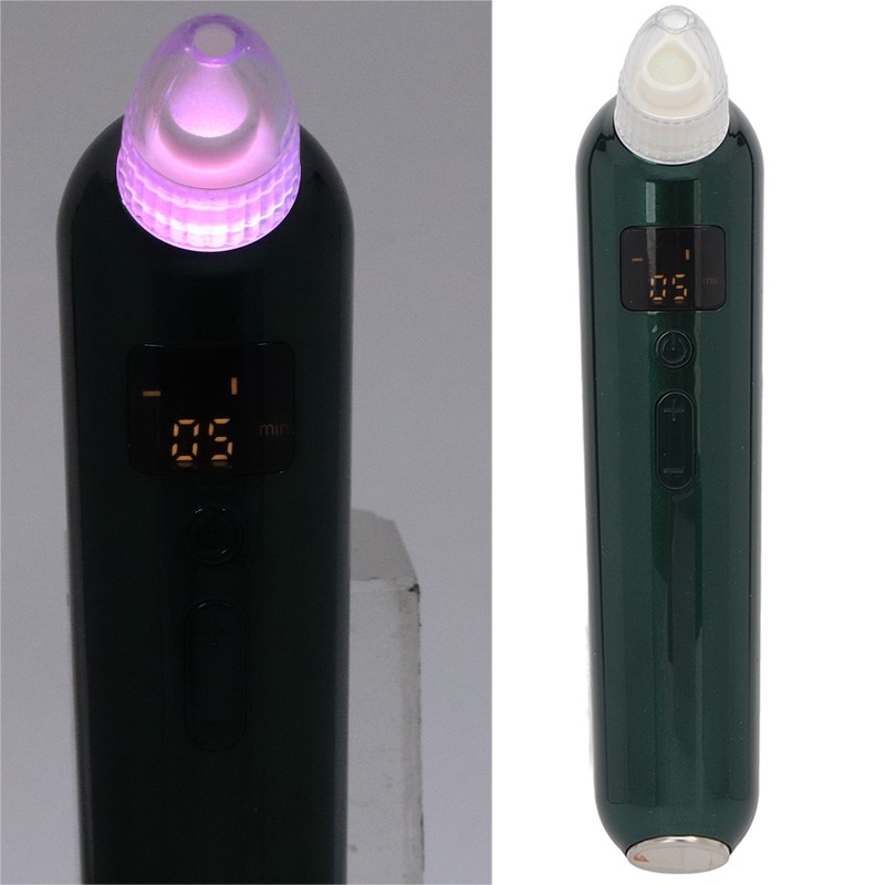 6 Probes Blackhead Remover Pore Vacuum Rechargeable Facial Cleaner Portable