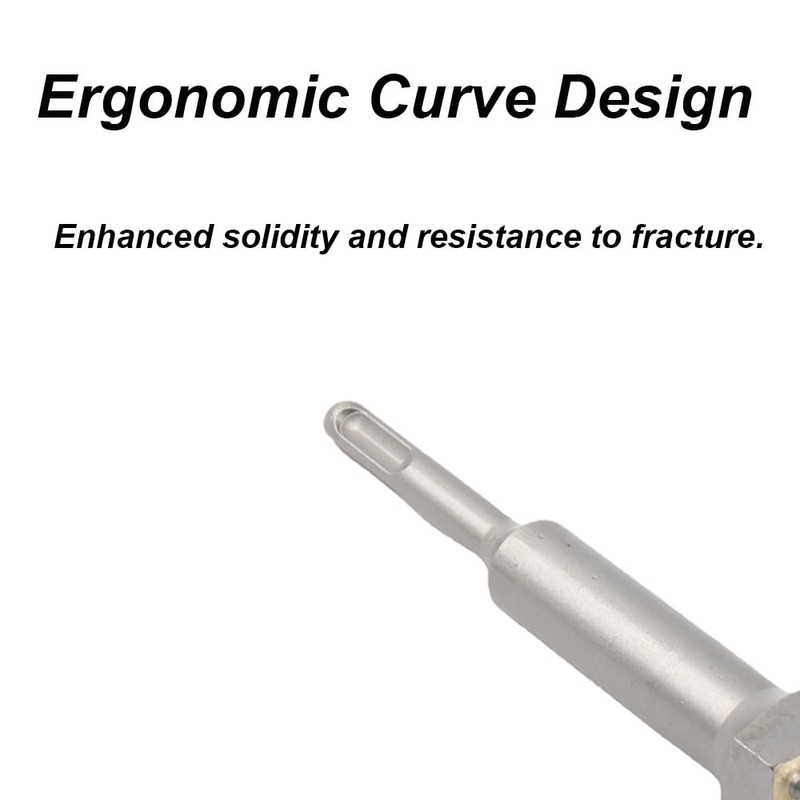 2 Stück Elektrische Breaker Hammer-Bit, Vierkantkopf, 16 Zähne, elektrische Spitzhacke,