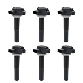 JDMON Set of 6 Ignition Coil Pack Compatible with 4 Stroke Mercury Outboards 75 80 90 100 115 EFI 135 150 200 225 250 275 300 Verado 250 300 Pro Verado 350 SCI Verado Replacement for 339-880615T01
