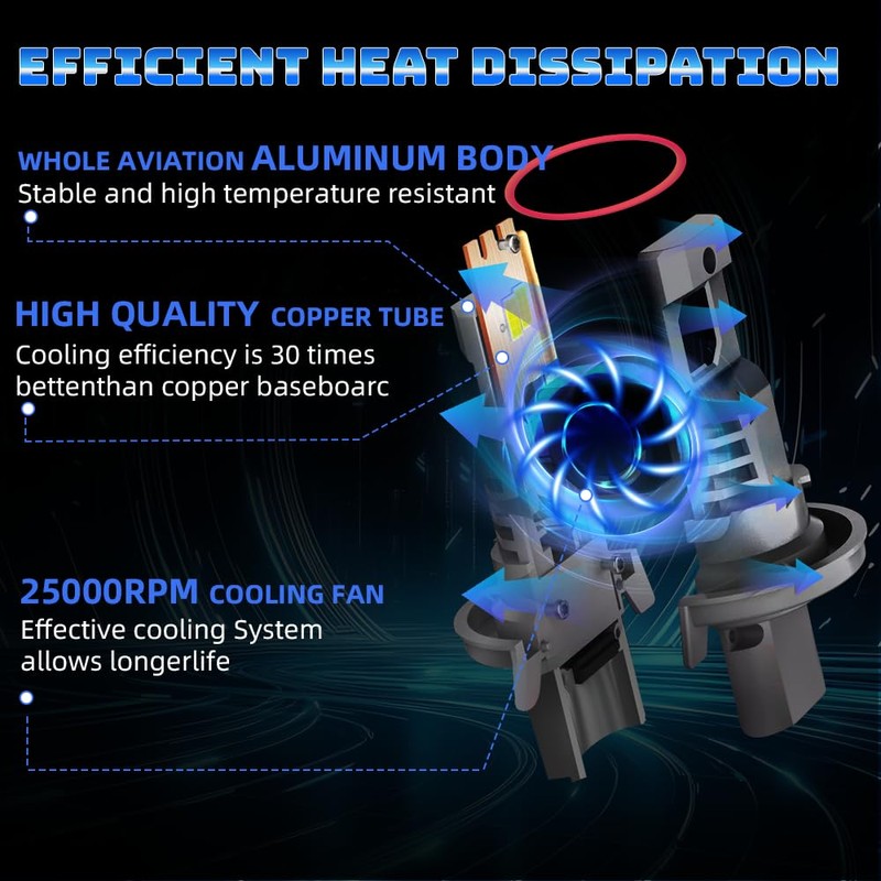 PCKXAZL For Dodge Challenger 2011 2012 2013 2014 Hi-Low Beam