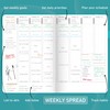 GoGirl Weekly Schedule Planner – Hourly Work & Life Planner