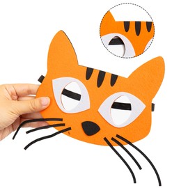 INF-STAR Bremen Town Musicians Felt Masks Set for Kids – Rooster, Dog, Cat & Donkey Role Play Costume Kit, Storytelling, Dress Up, Learning & Party Favors for Toddlers & Preschoolers (4 Masks)