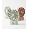 BRUNO BDE061-BL Fan, Tabletop, Silent, Oscillating, Small, Portable, Swing Desk