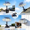 Tryme Clip On Solar Lights Outdoor, Motion Sensor, 231 LEDs