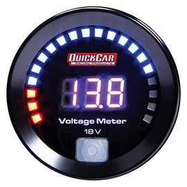 Quickcar Racing Products 67-007 Digital Volt Gauge