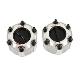 GXYWADY 1 Pair Manual Locking Hubs 28 Splines Replacement for Nissan Frontier Pathfinder Xterra Titan D21 Base SE XE Pickup 1990-2004