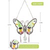 Butterfly Gifts for Mom Aunt Grandma Women Crystal Butterfly Suncatcher