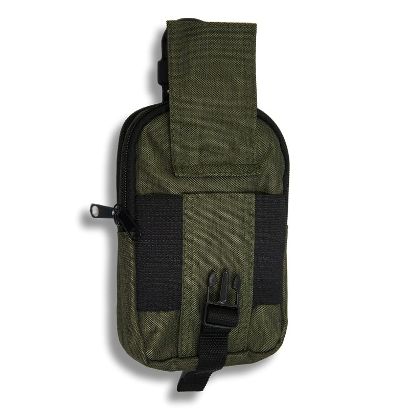 Multi-functional Work Pouch WK-06KH 2-Way Attachment Belt Loops w/ Carabiner