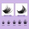 WENDY Lashes Clusters Lash Clusters 60D+80D DIY Eyelash Clusters 3D