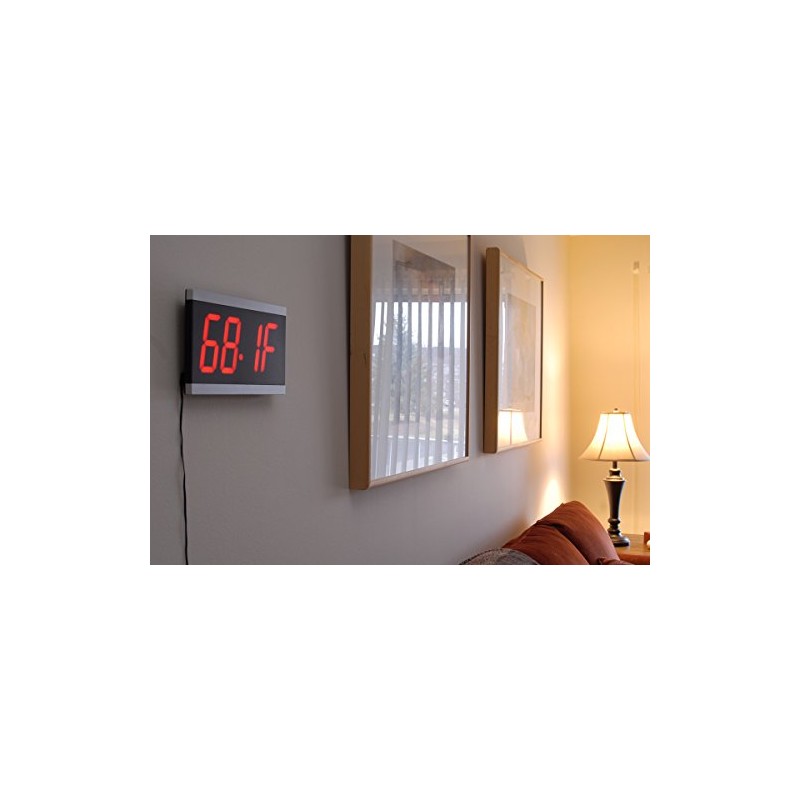 Sonic Alert Big Display Max, Black/Red