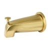Kingston Brass K188E7 Showerscape Diverter Tub Spout with Flange, Brushed