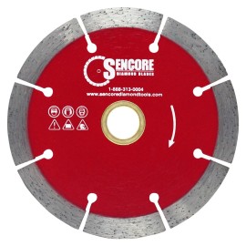 Sencore 4.5" Segmented Diamond Blade SEN45HH-2 SEN45SEG-3 13,300 RPM