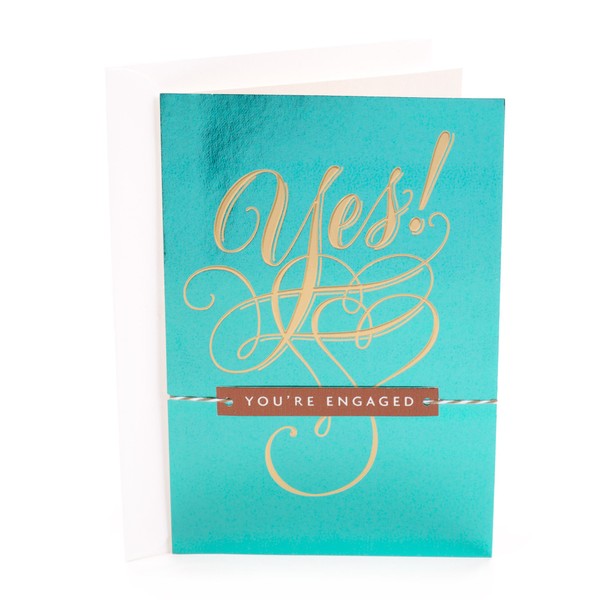 Hallmark Engagement Congratulations Card (Yes! You're Engaged)