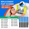 12 PCS Replacement Mini Split Air Filter Compatible with Mitsubishi