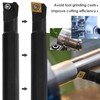 Lathe Turning Tool Set Boring Bar S06K/S07K/S08K/S10K-SCLCR06 Mini Metal Cutting