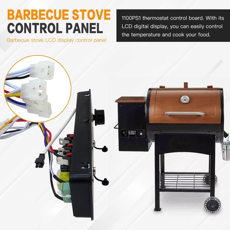 Control Board for Pit Boss Wood Pellet Grill/Smoker, Replace for
