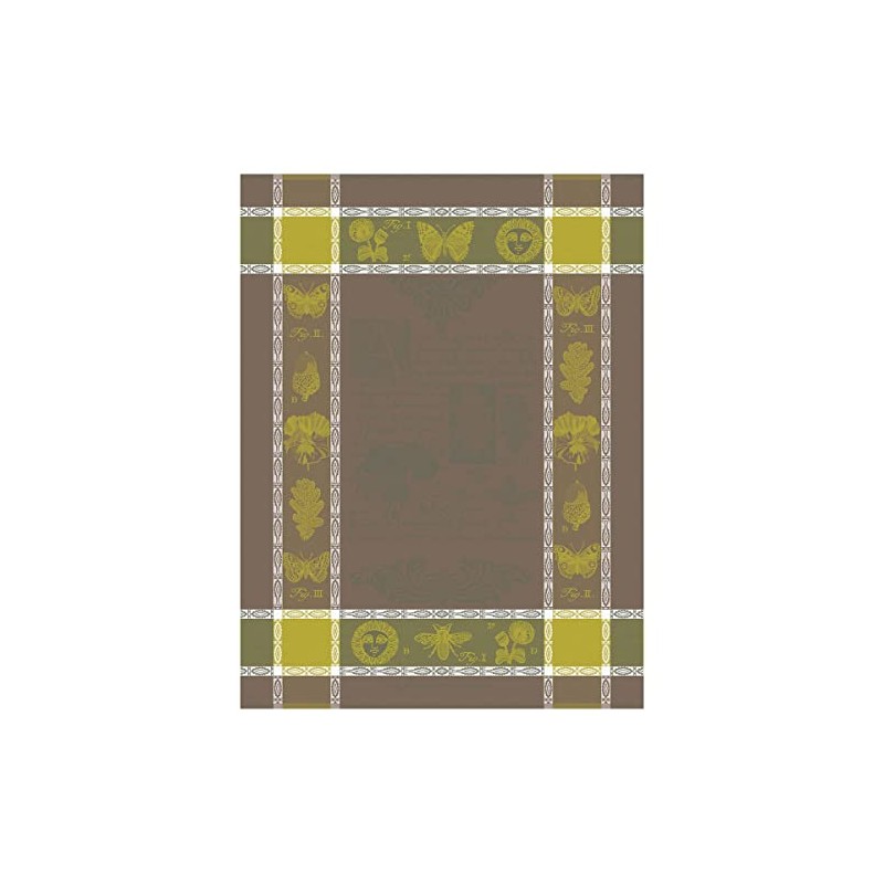 Le Jacquard Français Botanique Bergamote 27469 Tea Towel 80 x