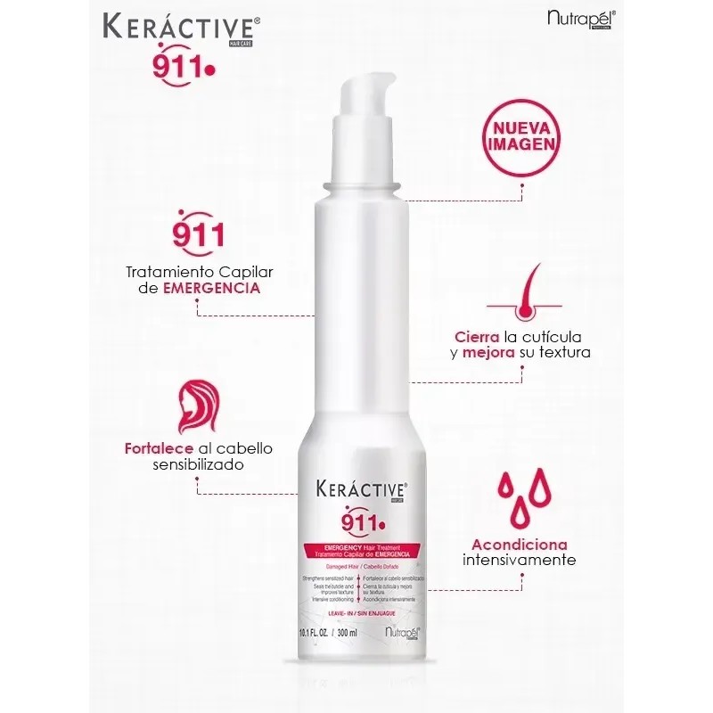 Keractive 911 Tratamiento Capilar De Emergencia Nutrapel