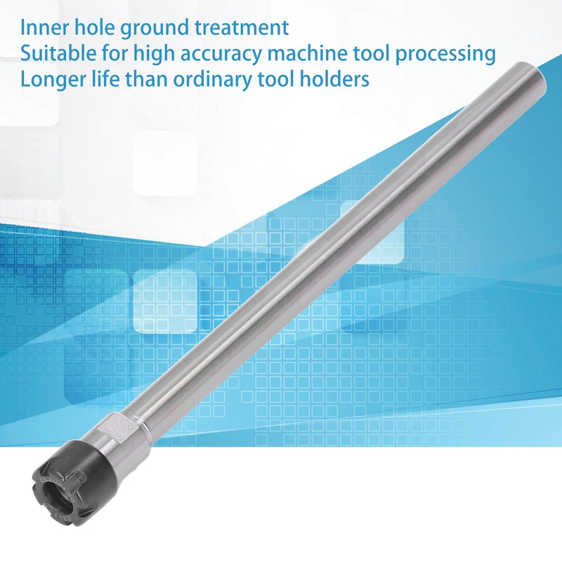 Collet Chuck Holder Straight Long CNC Milling Extension Rod 17mm