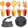 Accessories for Compatible with Nutribullet, Flip Top to-Go Lid for