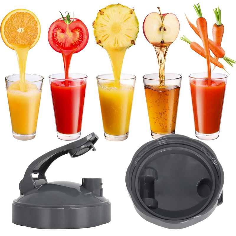 Accessories for Compatible with Nutribullet, Flip Top to-Go Lid for
