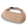 POKSRI 1P Car Neck Pillow for headrests, Suede Support Head