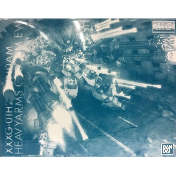Bandai MG 1/100 Gundam Heavy Arms Kai EW Plastic Model (Hobby Online Shop Exclusive)