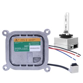ADAURIS Xenon HID Headlight Ballast Control Unit Compatible with 2010-2019 Mustang Flex Edge Escape F-150 8A5Z-13C170-A DL3Z-13C170-A 7L7Z-13N021-A HID 10 R-034663 with Igniter & D3S Bulb