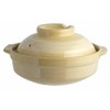 Living Room Brush Pattern Earthenpot, No. 4, 6.7 inches (17