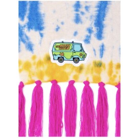Accessory Innovations “Scooby-Doo” The Mystery Machine Cartoon Tie Dye Winter Scarf *New With Tags*