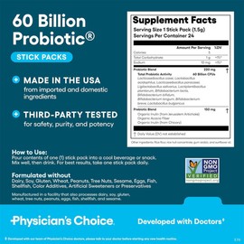 Choice/Probiotics/CFU/10 Types/Strain/Stick/1Pc