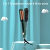 Dual-Purpose Hair Curler Hair Straightener Three-Barrel Wave Curling Iron Hair
