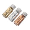OHPHCALL 4sets Foil Flakes for Nail Art of Nail Glitter