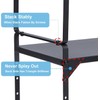Set of 2 Expandable Cabinet Shelf Organizer, Stackable Kitchen Countertop