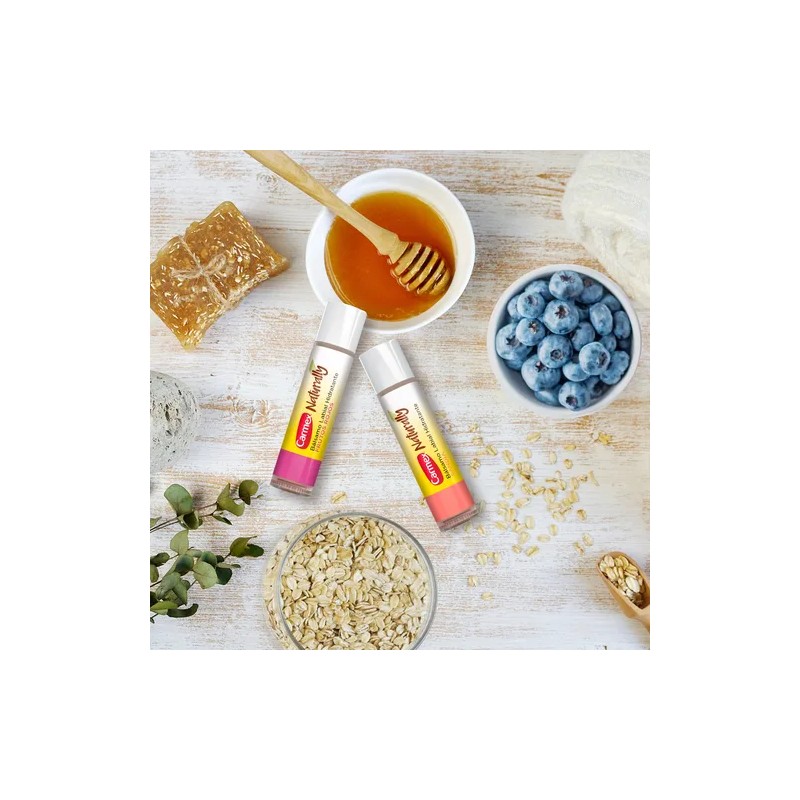 Balsamo Labial Carmex Naturally Frutos Rojos