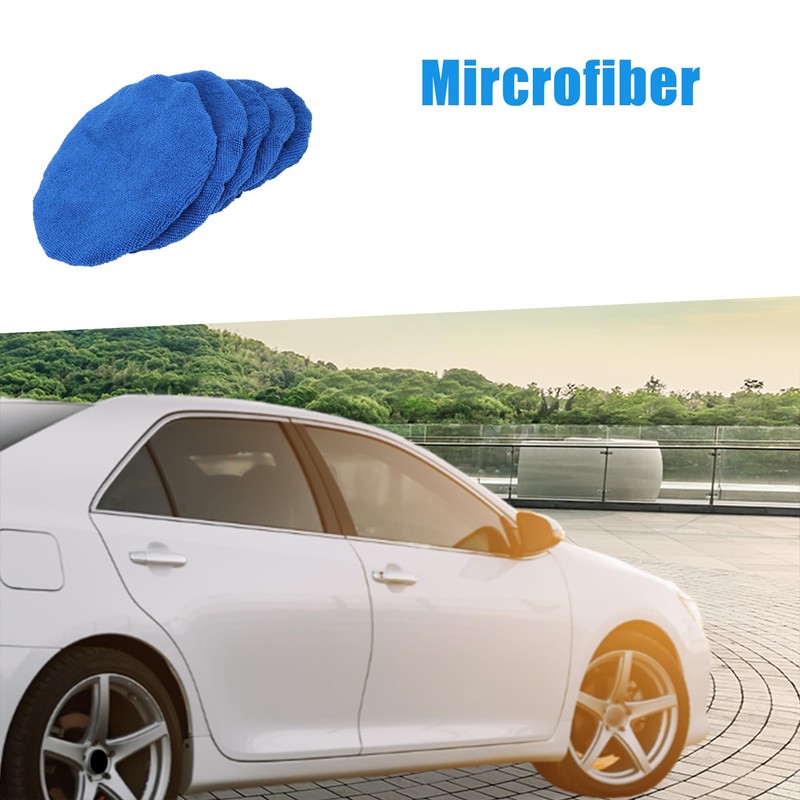 A ABSOPRO Wax Polishing Bonnet 7-8 Inch Buffing Pad Cover